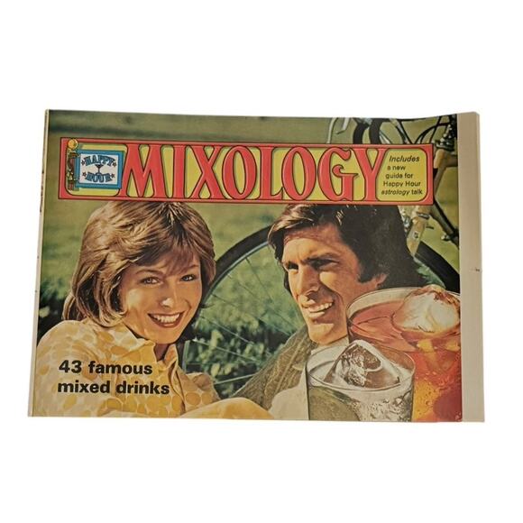 VTG Cocktail Bar Mixology Drink Guides 1976 Happy Hour Southern Comfort Martini - Picture 5 of 8